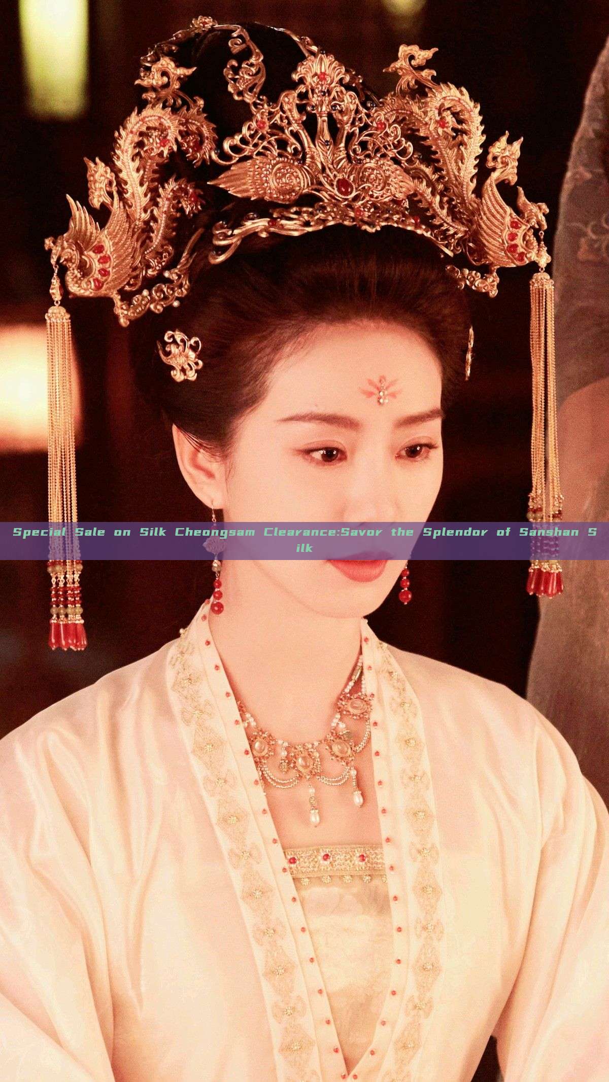 Special Sale on Silk Cheongsam Clearance:Savor the Splendor of Sanshan Silk