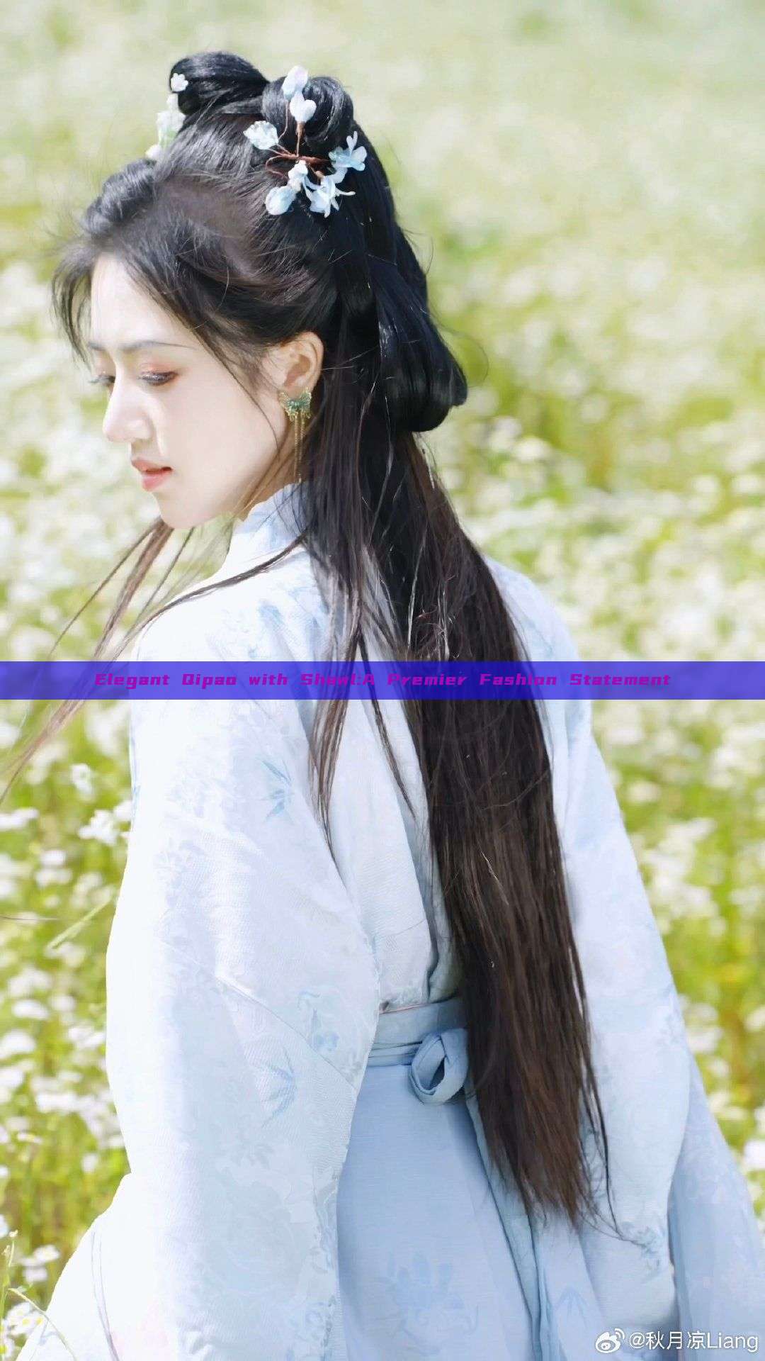Elegant Qipao with Shawl:A Premier Fashion Statement Elegant Qipao with Shawl:A Premier Fashion Statement