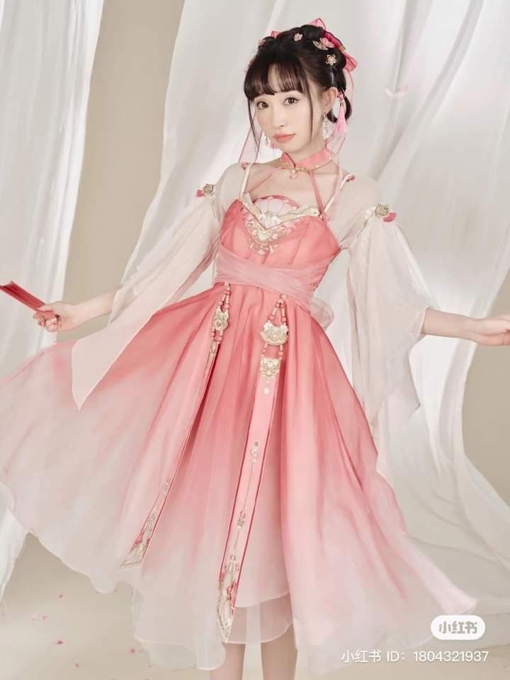 2024 New Girls Hanfu Summer Fashion Set