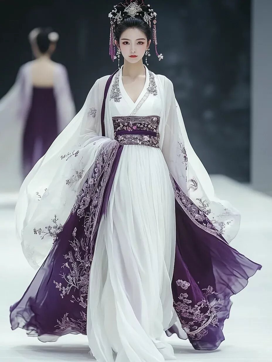 The Splendor of Traditional Chinese Attire at Xiaoyuxian Hall The Splendor of Traditional Chinese Attire at Xiaoyuxian Hall
