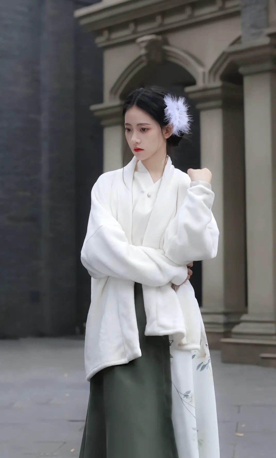 Embracing Traditional Elegance:The New-Style Chinese Cheongsam with Waisted Design and Long Sleeves Embracing Traditional Elegance:The New-Style Chinese Cheongsam with Waisted Design and Long Sleeves