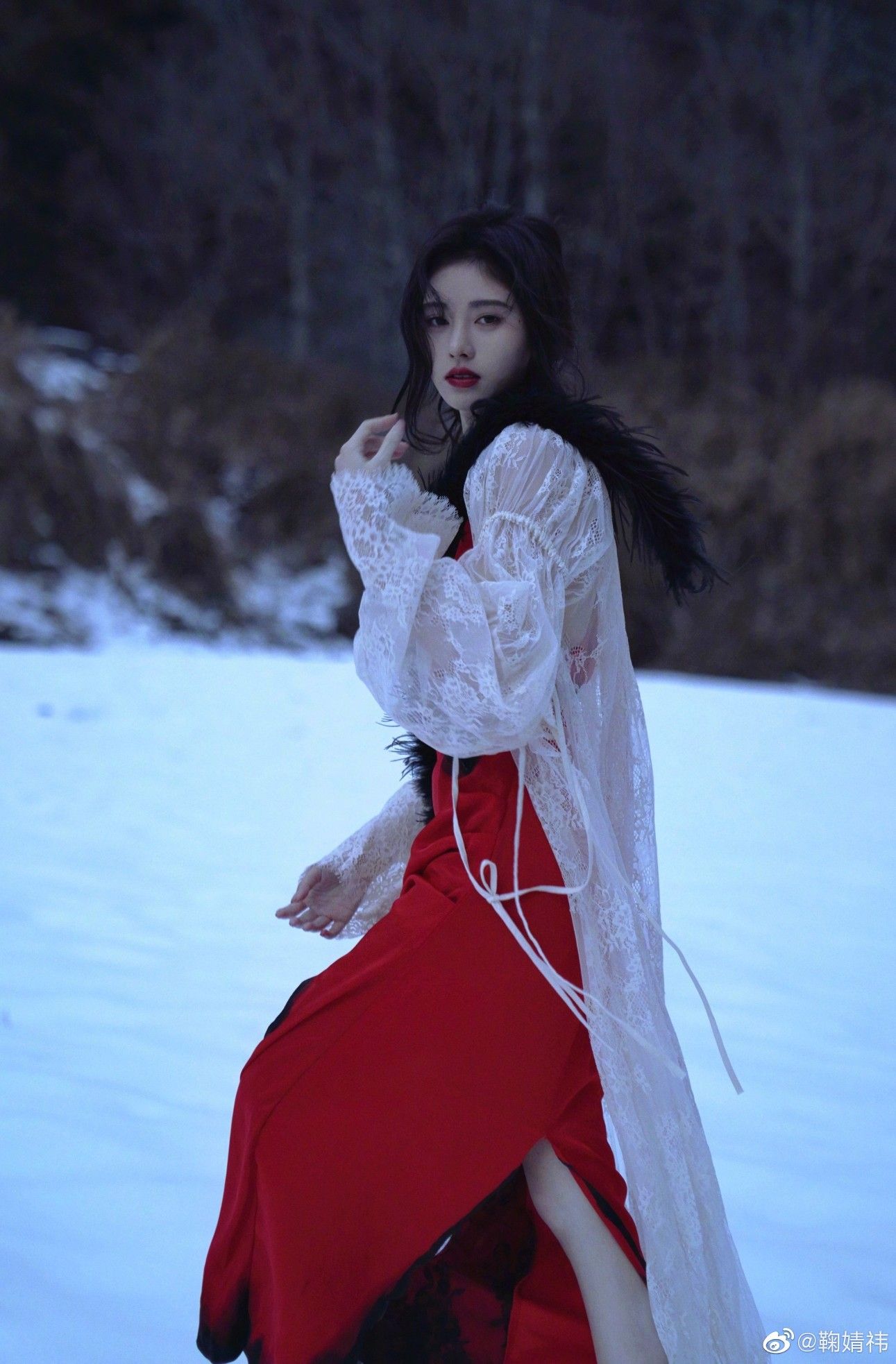 A Girls Summer Fashion of Traditional Chinese Horseface Skirt and Ancient Hanfu Dress A Girls Summer Fashion of Traditional Chinese Horseface Skirt and Ancient Hanfu Dress