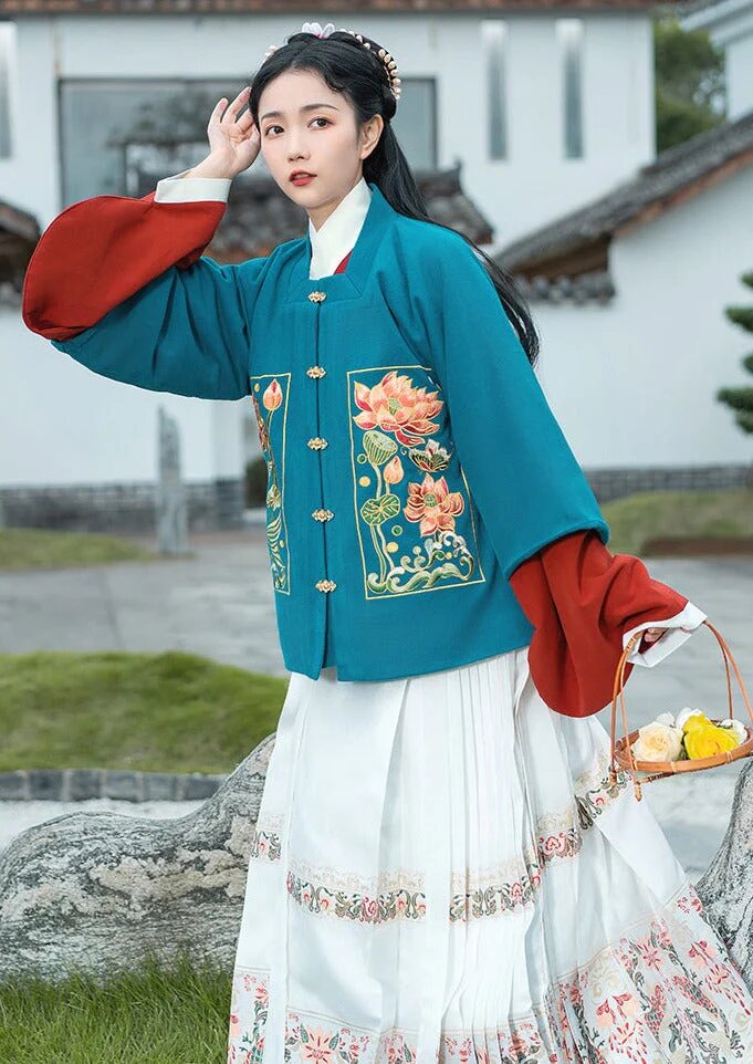 The Original Hanfu of Tengwang Pavilion:Unveiling the Splendor of Traditional Chinese Elegance The Original Hanfu of Tengwang Pavilion:Unveiling the Splendor of Traditional Chinese Elegance