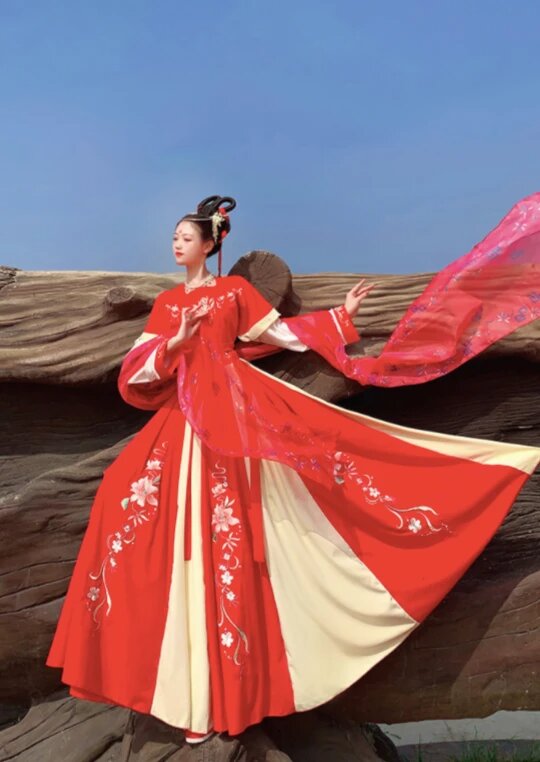 The Enchantment of a Tall Figure in a Red Qipao for an Engagement Ceremony The Enchantment of a Tall Figure in a Red Qipao for an Engagement Ceremony