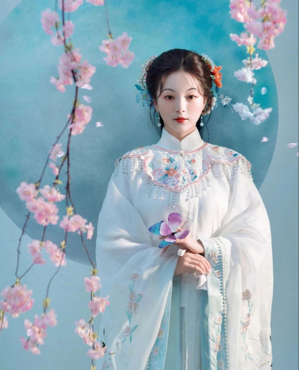 Ethnic-Style Cheongsam Skirt Set in a Double-Piece Fashion Ethnic-Style Cheongsam Skirt Set in a Double-Piece Fashion
