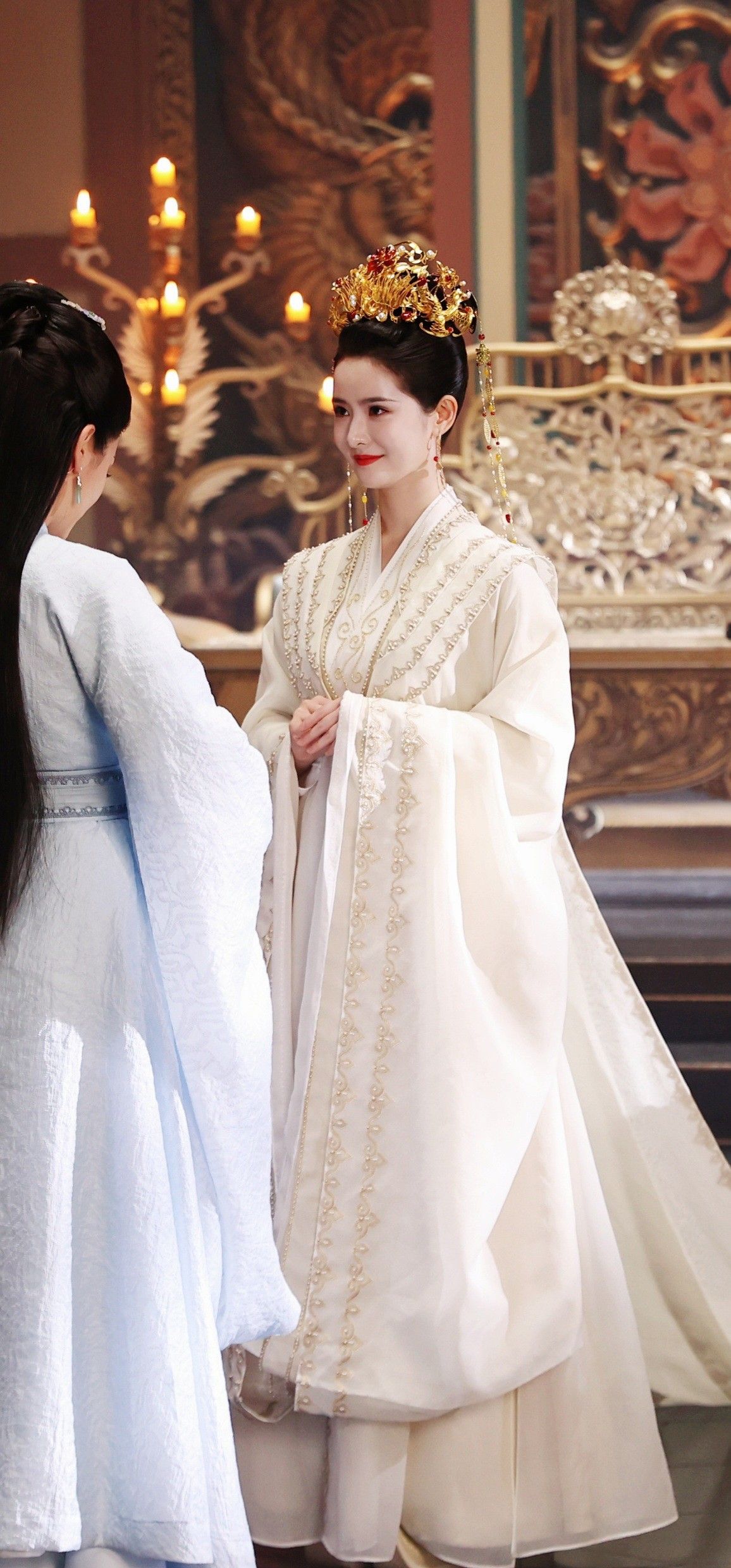 Embracing Elegance:A Long-Style Golden Silk Velvet Cheongsam Skirt Embracing Elegance:A Long-Style Golden Silk Velvet Cheongsam Skirt
