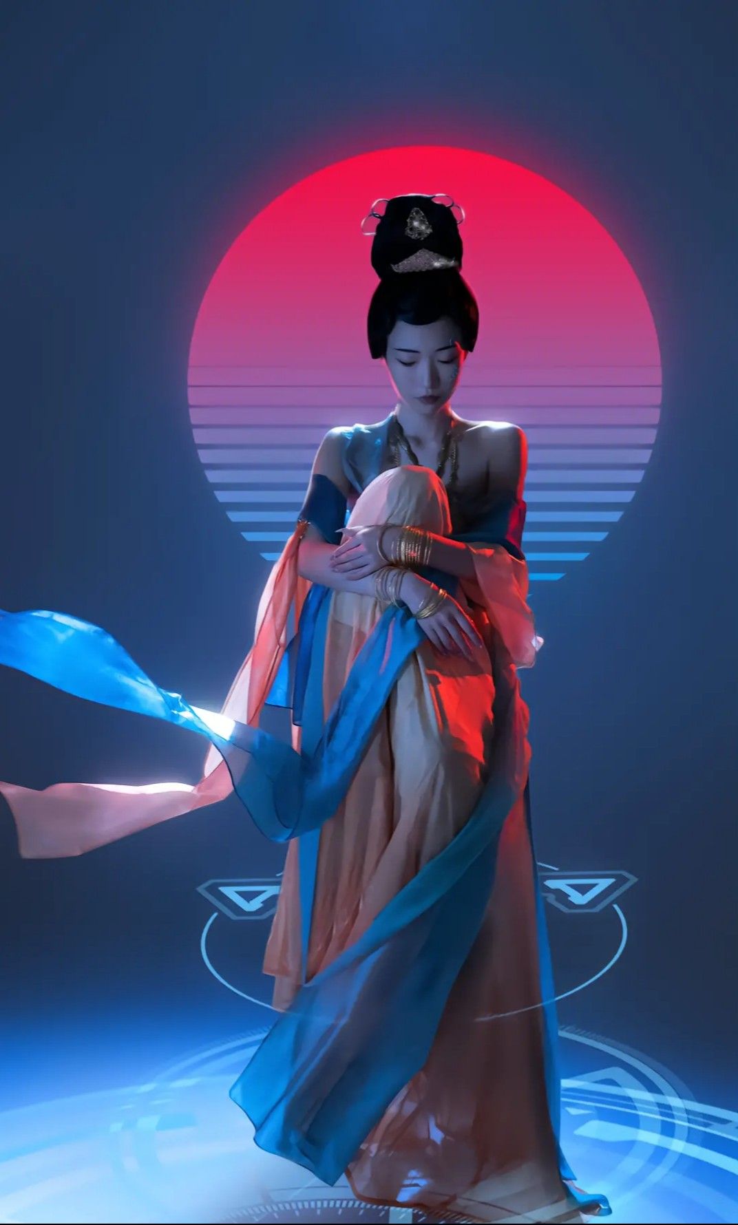 Embracing Modernity in a Reimagined Cheongsam Ensemble Embracing Modernity in a Reimagined Cheongsam Ensemble