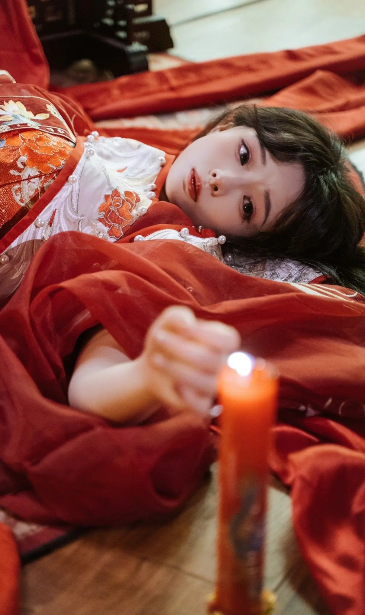 Green Ming-Style Hanfu Dress for Little Girls:A Glimpse into Traditional Chinese Beauty