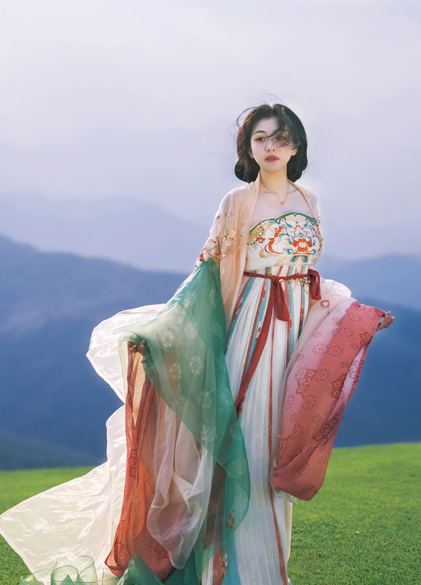 My Bestie and Me in Traditional Hanfu Student Style My Bestie and Me in Traditional Hanfu Student Style