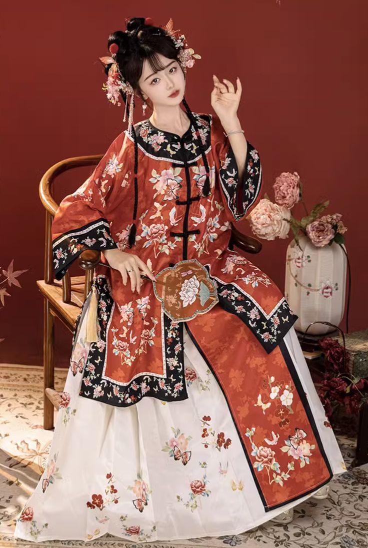 Children in Blue and White Porcelain Hanfu Fashion Children in Blue and White Porcelain Hanfu Fashion