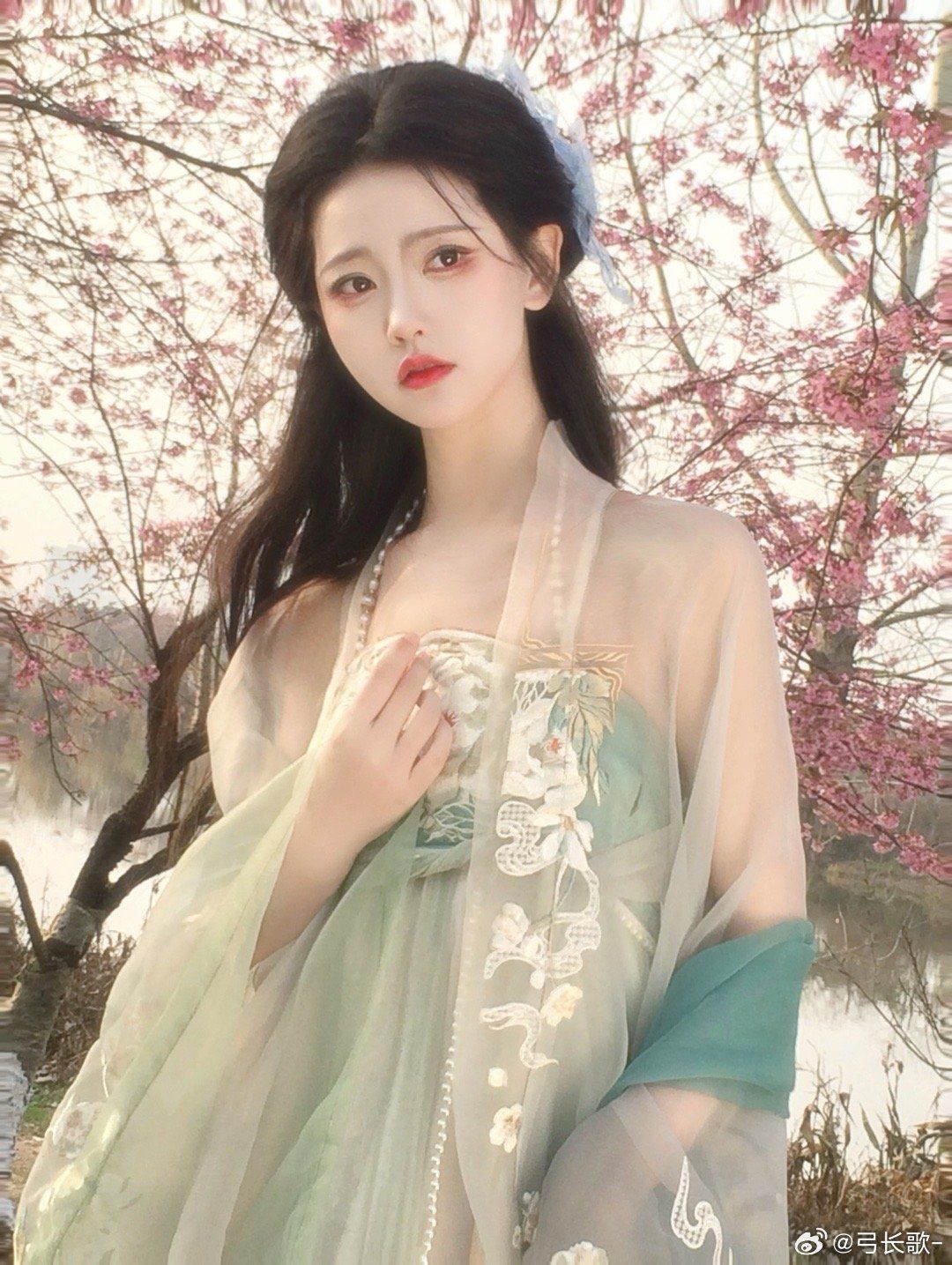 A Girls Hanfu Two-Piece Set:A Journey into Traditional Elegance A Girls Hanfu Two-Piece Set:A Journey into Traditional Elegance