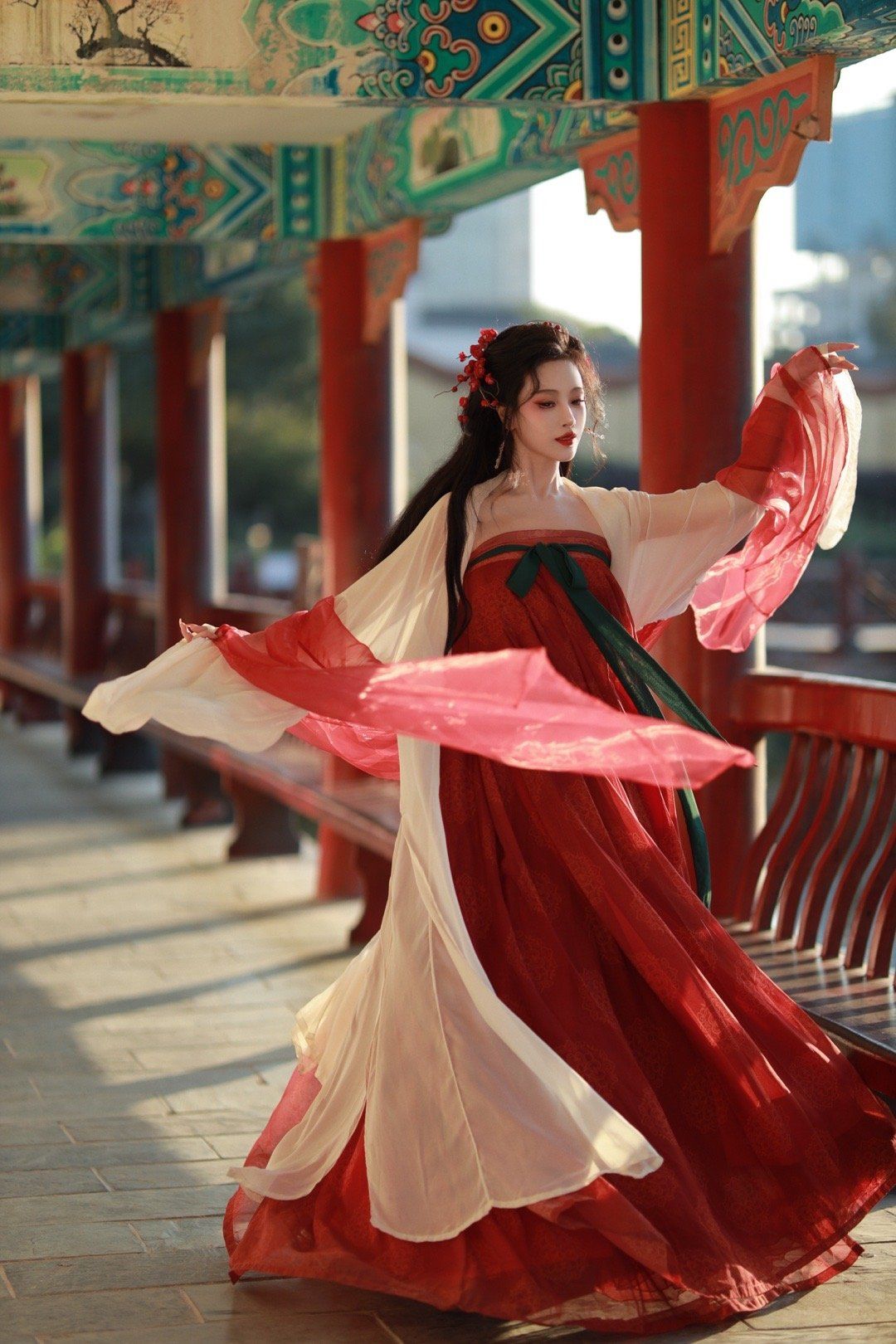 The Enchanting World of Jinmi Hanfu and Orange Cats The Enchanting World of Jinmi Hanfu and Orange Cats