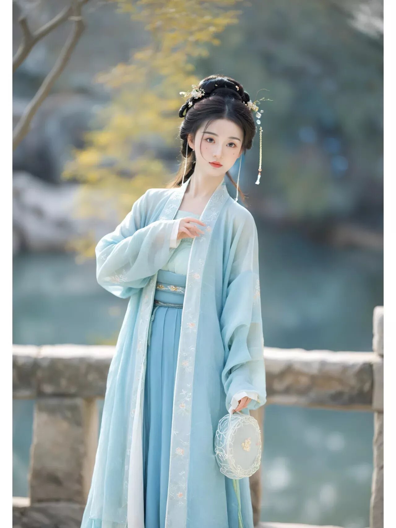 Traditional Chinese Fashion:The Elegance of a Black Top Paired with a Horseface Skirt Traditional Chinese Fashion:The Elegance of a Black Top Paired with a Horseface Skirt