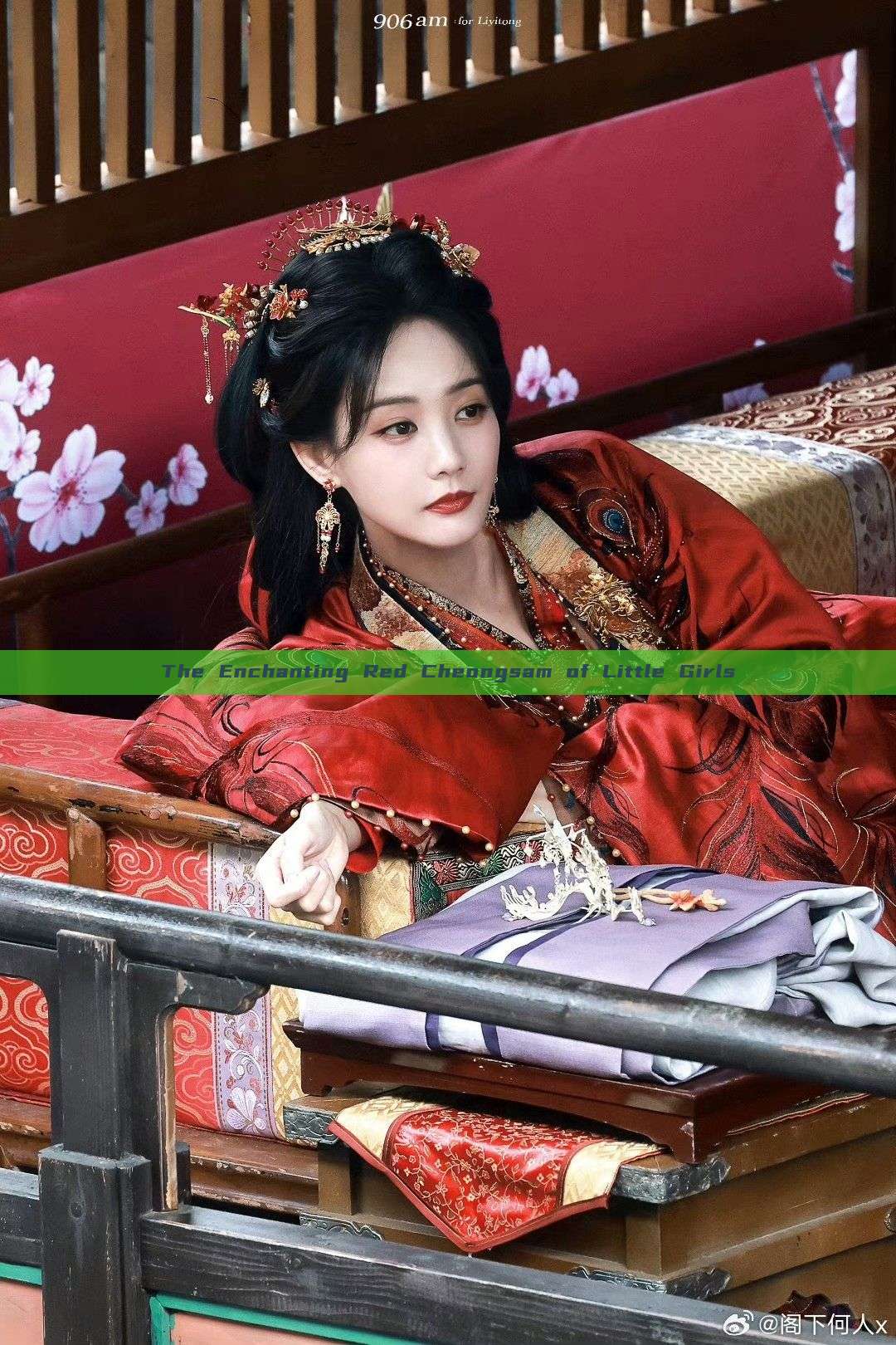The Enchanting Red Cheongsam of Little Girls The Enchanting Red Cheongsam of Little Girls