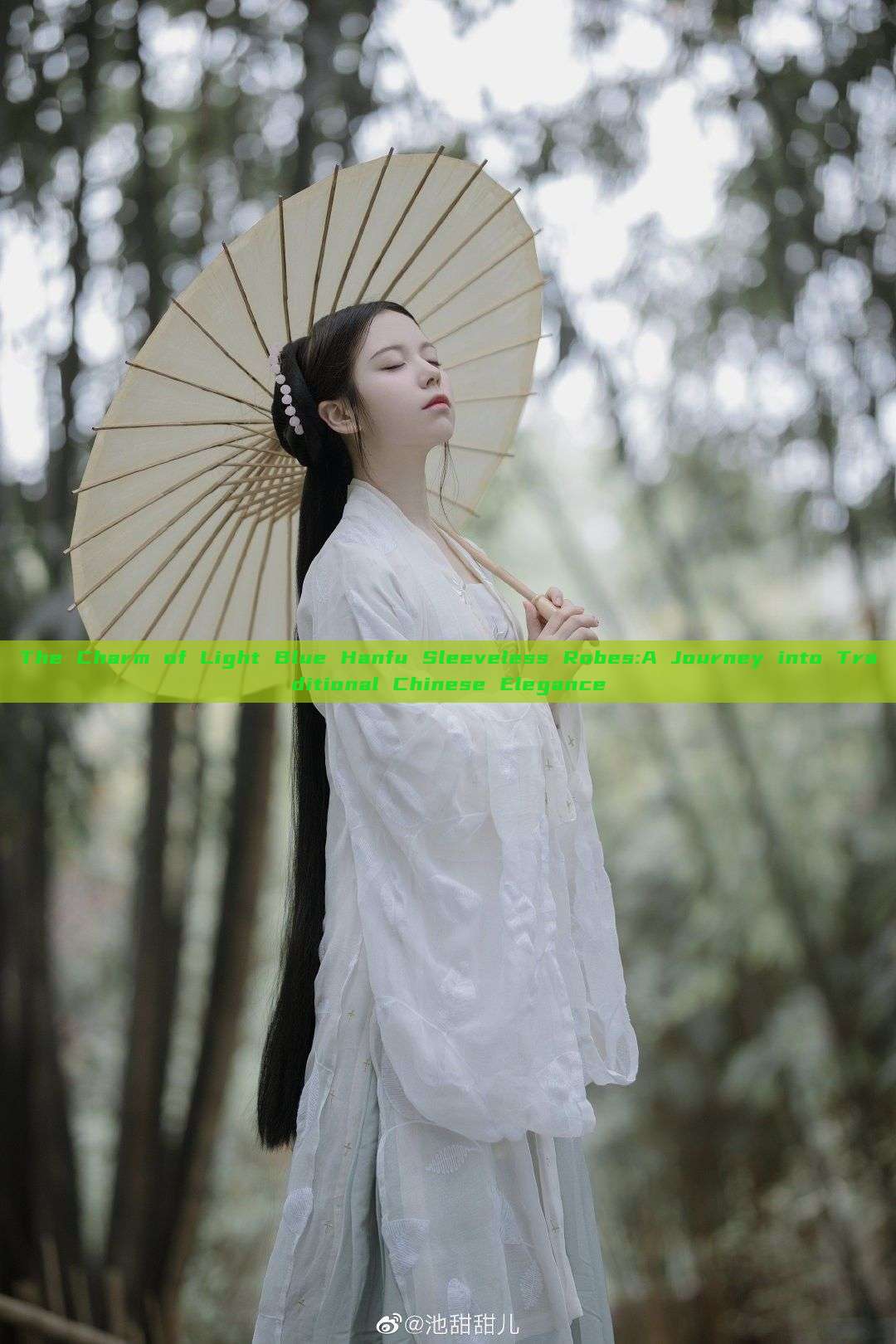 The Charm of Light Blue Hanfu Sleeveless Robes:A Journey into Traditional Chinese Elegance The Charm of Light Blue Hanfu Sleeveless Robes:A Journey into Traditional Chinese Elegance