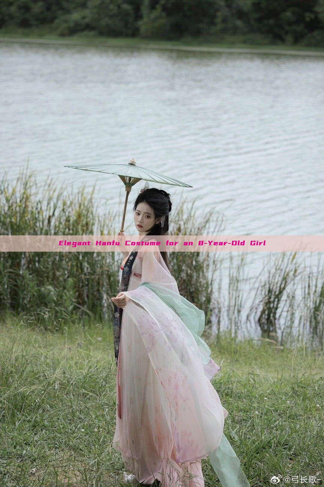 Elegant Hanfu Costume for an 8-Year-Old Girl Elegant Hanfu Costume for an 8-Year-Old Girl