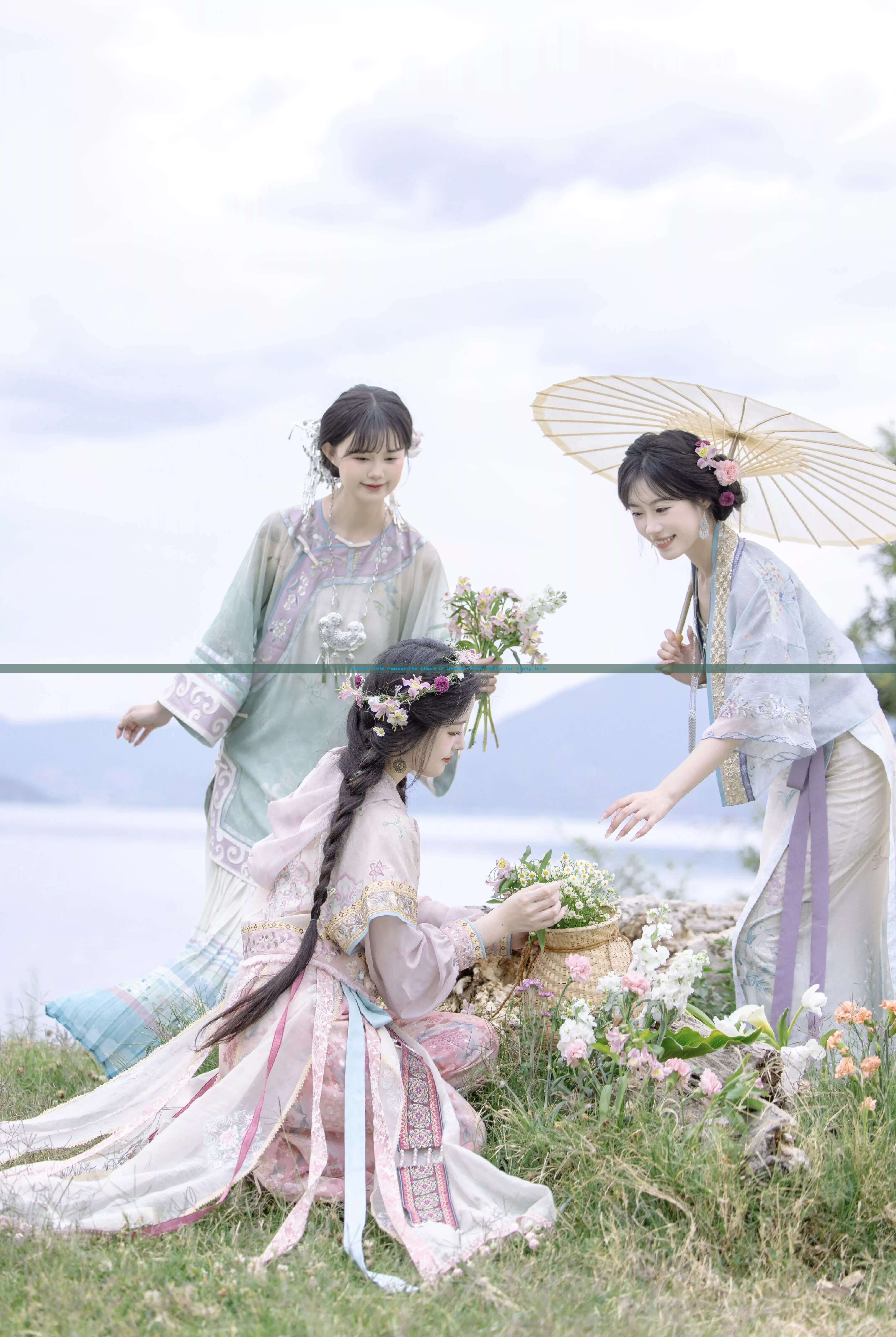 Ancient Girls Fashion:The Charm of Summer Hanfu Skirts for Young Girls Ancient Girls Fashion:The Charm of Summer Hanfu Skirts for Young Girls