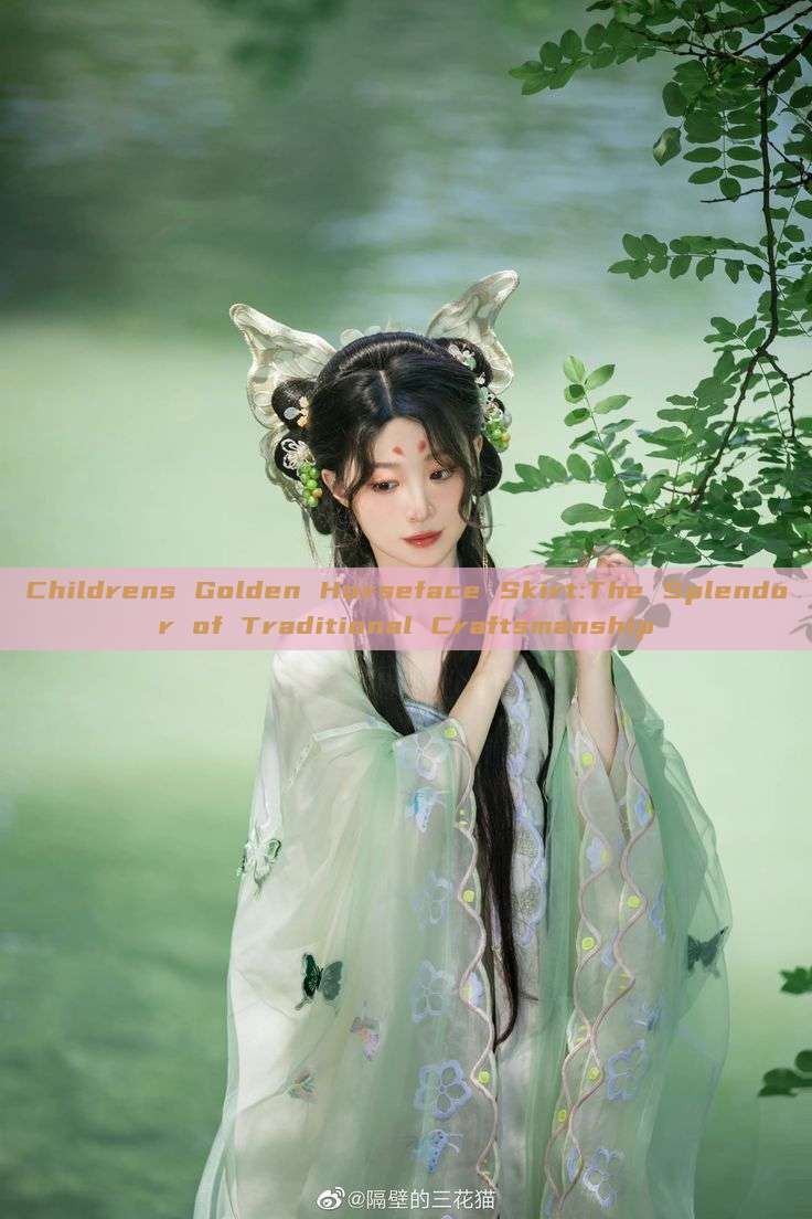 Childrens Golden Horseface Skirt:The Splendor of Traditional Craftsmanship Childrens Golden Horseface Skirt:The Splendor of Traditional Craftsmanship