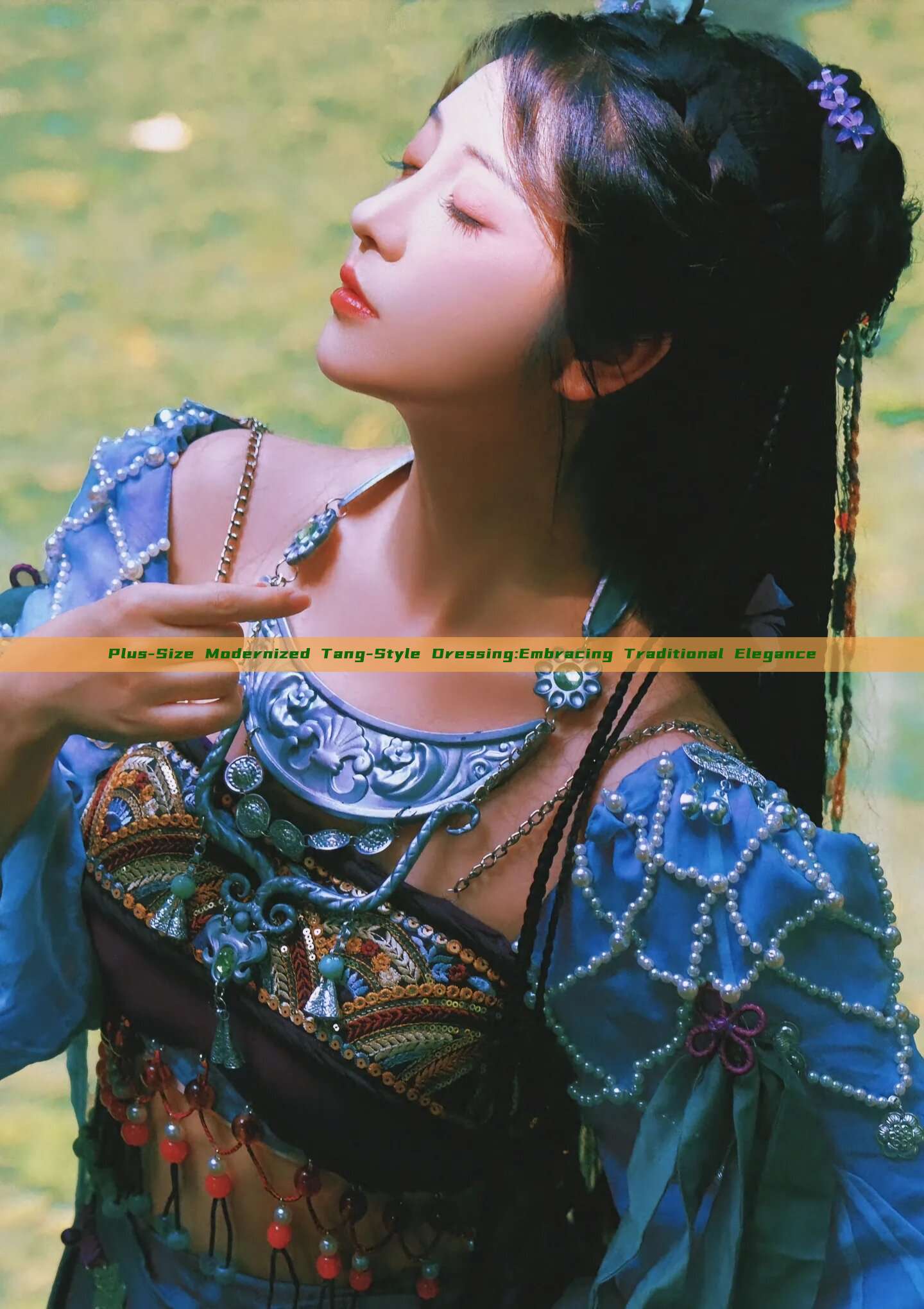 Plus-Size Modernized Tang-Style Dressing:Embracing Traditional Elegance