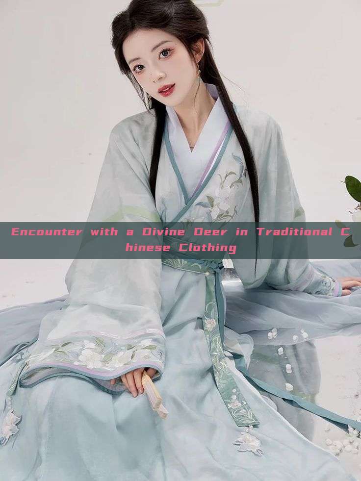 Encounter with a Divine Deer in Traditional Chinese Clothing Encounter with a Divine Deer in Traditional Chinese Clothing