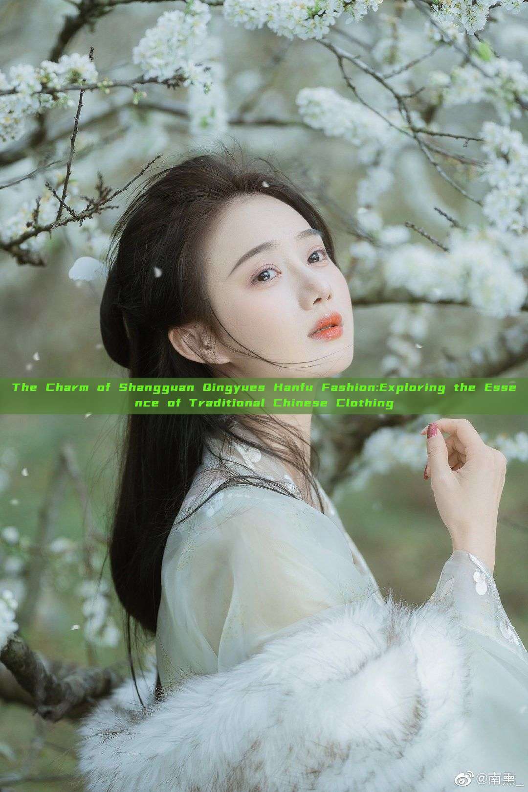 The Charm of Shangguan Qingyues Hanfu Fashion:Exploring the Essence of Traditional Chinese Clothing The Charm of Shangguan Qingyues Hanfu Fashion:Exploring the Essence of Traditional Chinese Clothing