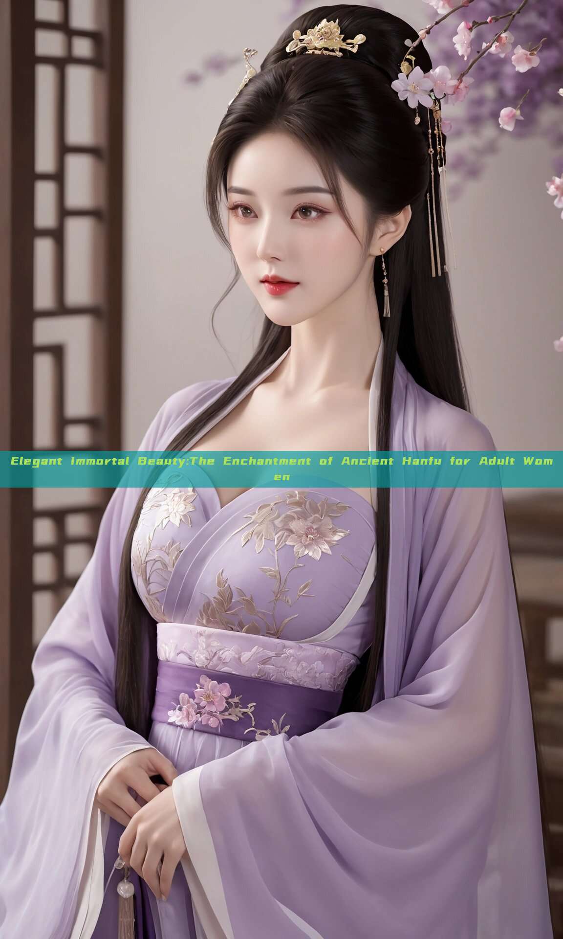 Elegant Immortal Beauty:The Enchantment of Ancient Hanfu for Adult Women Elegant Immortal Beauty:The Enchantment of Ancient Hanfu for Adult Women