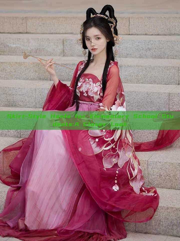 Skirt-Style Hanfu for Elementary School Students:A Closer Look